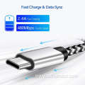 Nylon Braided Usb3.0 Fast Charging Long Type-C Cable